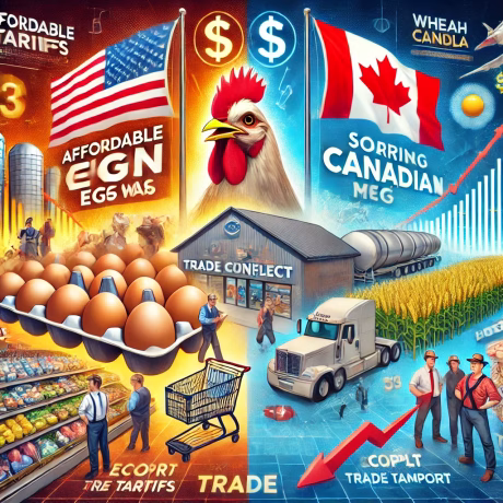 Why Canadian Eggs Stay Affordable During the U.S. Trade War