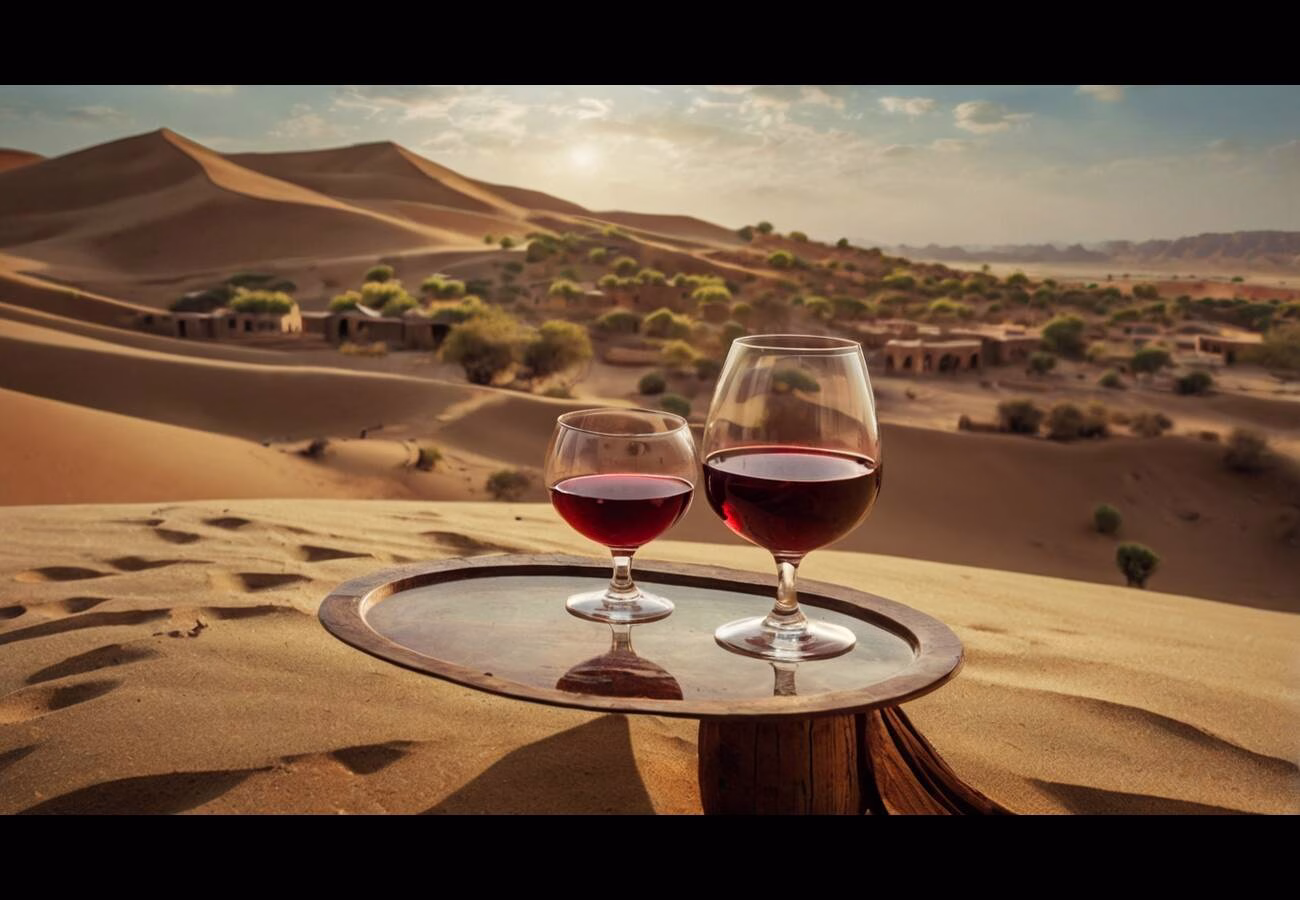 "The Desert Pours a Glass: Wine and Wonder in Rajasthan" Wine and Wonder in Rajasthan