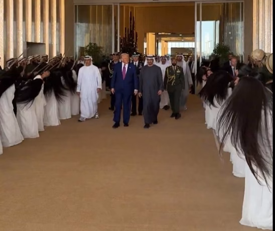 Hair-Flipping Dance at Trump’s UAE Reception Goes Viral — Here’s Why Hair-Flipping Dance at Trump’s UAE Reception Goes Viral