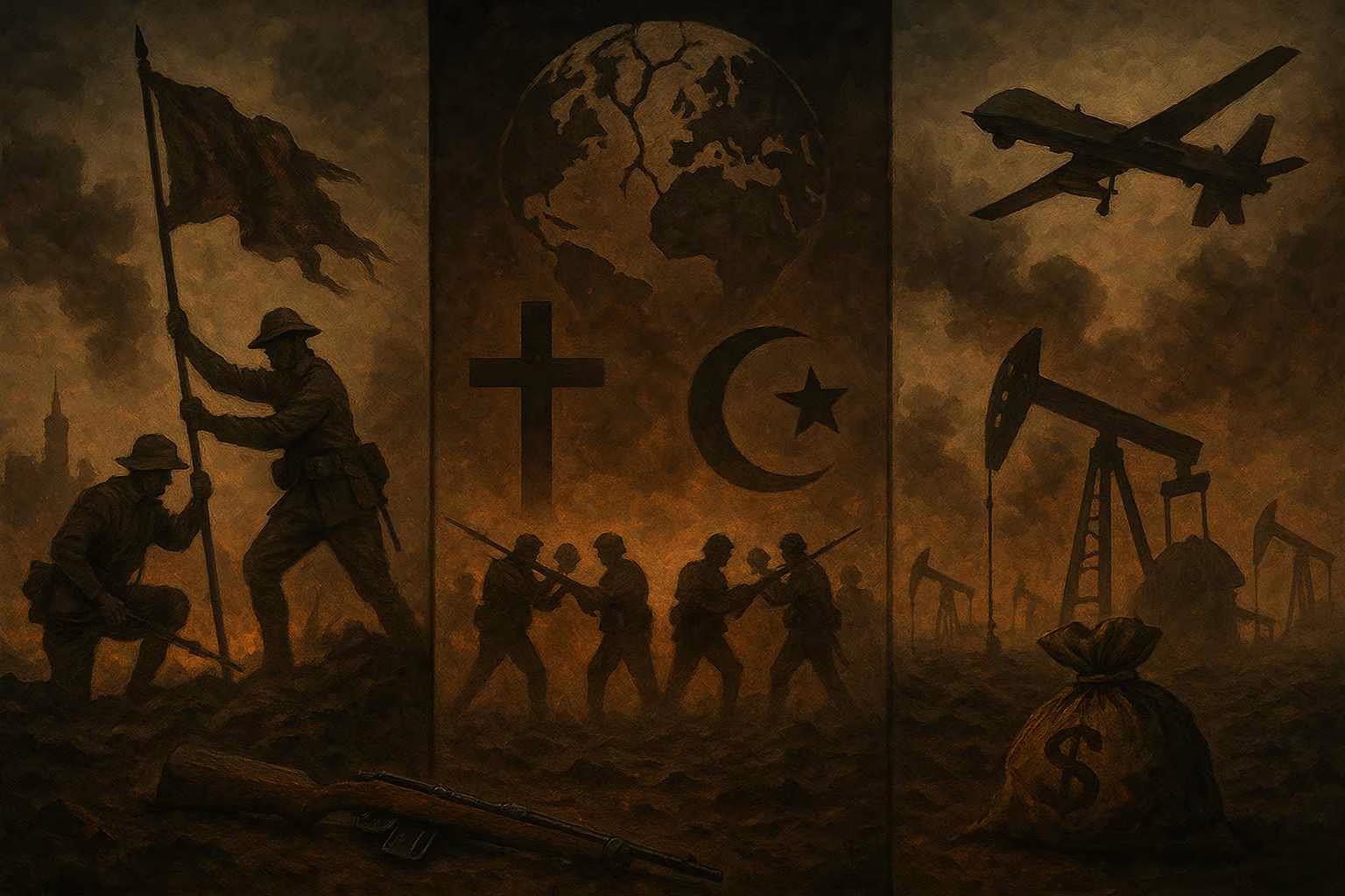Causes of Wars and the Journey of Weapons